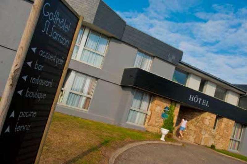 Brit Hotel Golfhotel Saint Samson Pleumeur-Bodou Exterior foto