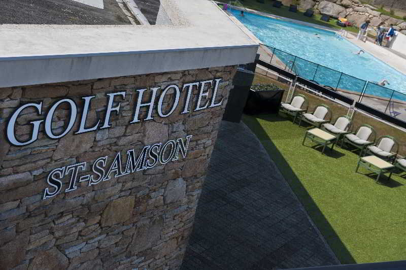 Brit Hotel Golfhotel Saint Samson Pleumeur-Bodou Exterior foto